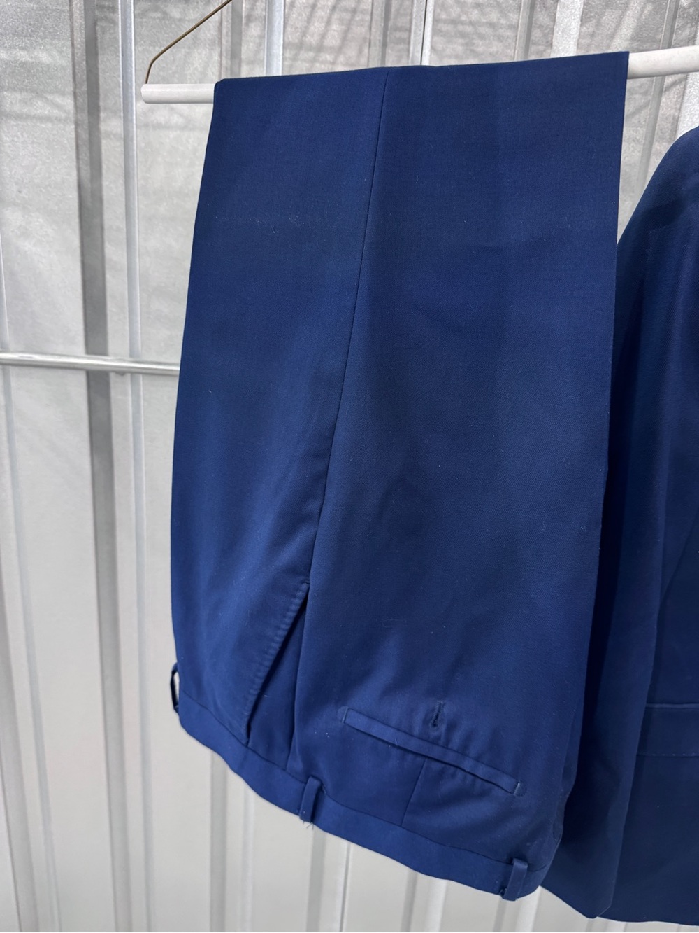 Statement Navy Blue Dress Pants